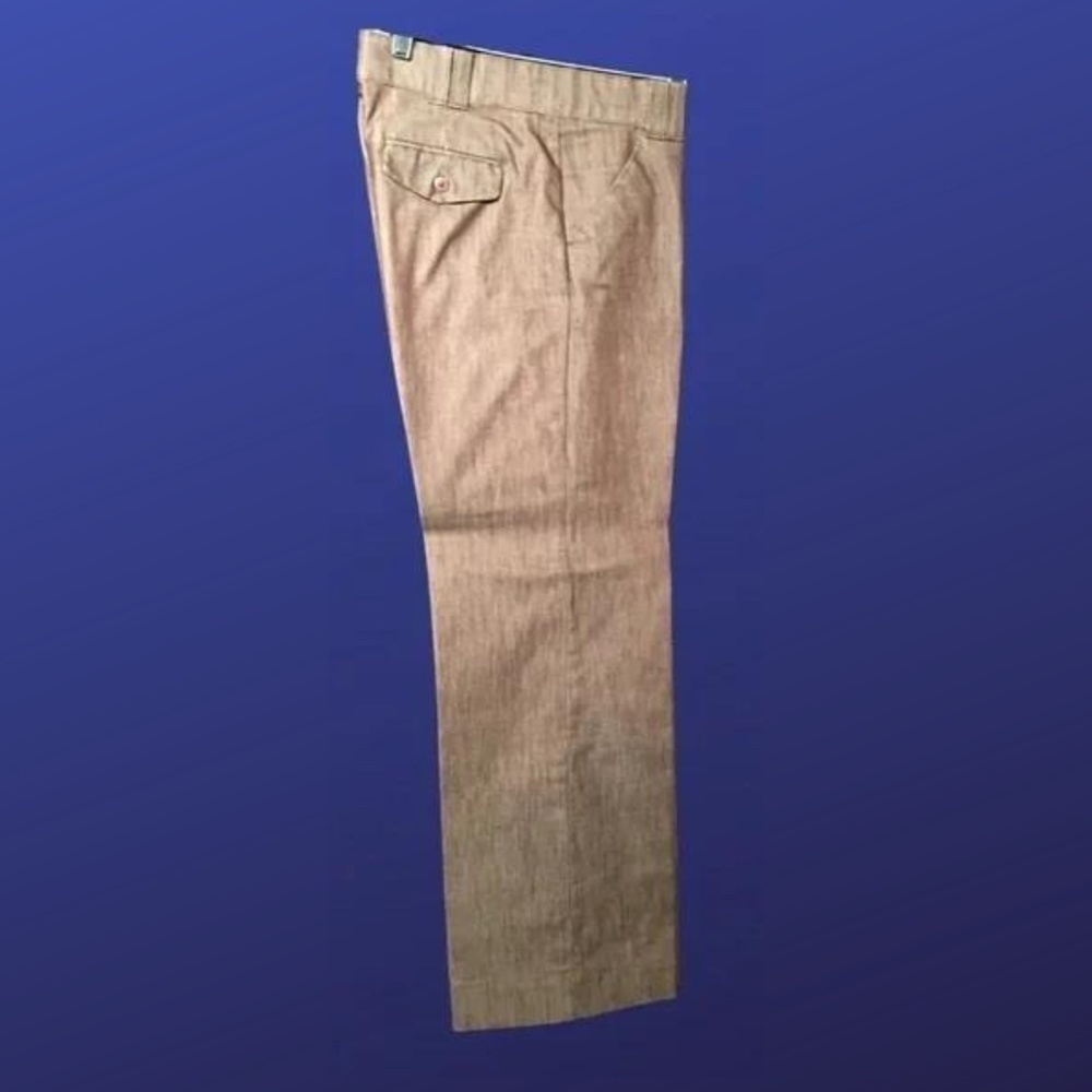 LEE Women’s TROUSER JEANS PANTS, BROWN, Pre-owned, Size 8 Medium, EUC